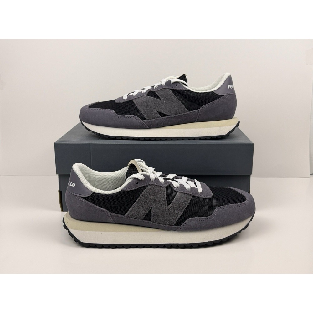 New Balance 237 Running Sneakers‎ Men's Size 10.5 Grey/Black M23718J